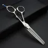 Tools Scissors 6 Inch High Quality Barber Scissors Set Haircut Professional Vg10 Scissors Fine Cut Wear Free Custom