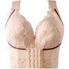 Reggiseni a linea lunga per donna Lingerie imbottita senza ferretto Biancheria intima sexy taglie forti Corsetto Reggiseno