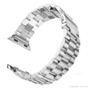 Designer para iwatch ultra 49mm cinta apple watch 8 7 6 se 5 4 banda de aço inoxidável fivela adaptador link pulseira pulseira 41mm 45mm 4044mm 38 42mm designerVDK0VDK0