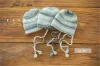 Sets Gradient hat wool baby children shooting clothes props newborn hats for photography baby shower gift multicolors