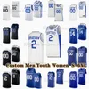 NCAA Custom S-6XL Kentucky Wildcats College Basketball 12 Maillots Antonio Reeves 4 Tre Mitchell 15 Reed Sheppard Rob Dillingham D.J.Wagner Justin Edwards Adou Thiéro