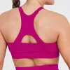 Atuendo Knit Top Open Back Back Sport Sport Bra Bras transpirable Sports Sports Sports For Women Fitness Yoga Bra Tops Cortes Activos