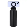 Water Bottles Multifunctional Insulated Bottle 1000ml Stainless Steel With Magnetic Phone Holder For 12/24