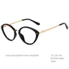 Solglasögon R54497 ovala läsglasögon 1,00 2,00 3,00 Presbyopia Kvinnor PLASTIC TITANIUM -glasögon