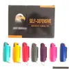 Festa Favor 15 Cores Ao Ar Livre Ferramenta de Autodefesa Chaveiro MTI-Color Keyring Acessórios para Mulheres e Menina Drop Delivery Home Garden Fe Dhdaf