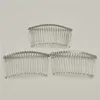 50st Black Gold Silver 20 tänder bröllop Bridal DIY Wire Metal Hair Comb Clips Hårfynd Tillbehör294i