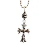 Collane a ciondolo designer unisex Collana a croce Collana punk Street Shot Chain Versione alta