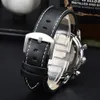 Luxury Mens Watches All Calal Work Chronograph Wristwatch Quartz Mouvement STRAP STRAP SPLASH SPLASH INFÉRENCE DÉCHARGÉ