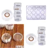 Acessórios de lentes de contato de alta qualidade elegante Colorf Contact Lens Cases Confortáveis ​​Contatos Gota Entrega Saúde Beleza Visão Ca Dhch1