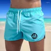 Mäns shorts pantaloncini da spiaggia stampati ad asciugatura rapida uomo kostym Bagno estivo 2024 costumi alla moda