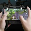 Mice Gaming L1 R1 التحكم في عصا التحكم في Android iPhone Phone Gamepad Pubg Controller Mobile Trigger Joypad Game Console Cellular