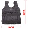 Équipement FDBRO gilet de poids réglable 20Kg / 50Kg équipement de Fitness veste course panier sport boxe entraînement corps résistant au sable vêtements homme