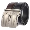 Ceintures 130 140 150 160 170 180 190 200cm de grande taille Belt métal ceinture masculine de ceinture masculine Vériatine véritable ceintures en cuir 3,50 cm de largeur marron