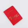 10 Stück Kartenhalter PU Reise Wasserdicht Transparent Leder ID Schmutz Reisepass Abdeckung Brieftasche LL