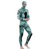 Dames Badmode 2024 3mm Mannen Neopreen Wetsuit Voor Zwemmen Onderwatervissers Duikpak Met Kap Rubber Warm Houden Winter Badpak