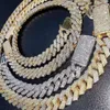 Custom Bijoux De Mode Collier 925 Silver Chain New Gold Chain Design Moissanite Cuban Chain for Men