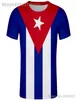 キューバTシャツDIYカスタムメイド名TSHIRT NATION FLAGSスペインカントリーCU ERNESTO GUEVARA PRINT POキューバ服22077716729