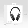Hoofdtelefoon/headset P9 Stereo -hoofdtelefoon BluetoothCompatible5.0 Muziek Draadloze headset met microfoon sport oortelefoon ondersteunt 3,5 mm AUX/TF