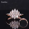 Novo 0.8ct marquise corte princesa corte anéis de diamante cultivados em laboratório configuração de pino 10k 14k 18k ouro d vvs vs anel de diamante sintético hpht