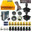 Joysticks Pandora Kit 2 Spieler DIY Pandora Box CX 2800 in 1 Arcade-Spielschrankmaschine mit Jamma-Board-Kit Happ Joystick-Tastenleistung