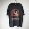 Real Pics Fashion Tees Shirts 22SS Sommerstil Schwarz Farbe Vintage T-Shirt9468721