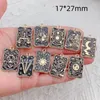 Charms 10pcs Sun Moon Animal Tarot Charm For Jewelry Making Enamel Necklace Pendant Diy Supplies Bracelet Phone Craft Accessories