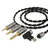 액세서리 CVJ HATO ESPORTS 게임 케이블 분리 가능한 붐 마이크 QDC/S/C 핀 업그레이드 라인 3.5mm/Typec Eorbuds Wire for KZ ZSN TRN