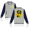 Mode Karaté Enfant Veste Femmes Film Daniel Laruso Cobra Kai Sweat-shirt à capuche pour hommes Vestes de baseball Manteau Surdimensionné 230226