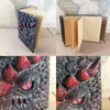 Retro ThreeDimensional Embossing Dragon Eye Handmade Diary Drawing Notebooks Halloween Decoration Embossed Journal Gifts 240220