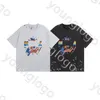 Nueva letra impresa camiseta Mans Womans Designer Tees Casual Cuello redondo Tops Camisa de manga corta de verano