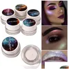 Fard à paupières Handaiyan Lumières polaires Highlight Crème Ombre Ombre holographique Yeux Lèvres Visage Surligneur Maquillage Shimmer Nude Ombres à paupières Dhk3F