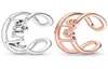 本物の925スターリングシルバーリングMe Angel Love Open Ring Luxury for Women 2022 Girls Fit P Fashion Jewelry 2022 New Mother's Day Gift 190105C00 180077C008494307