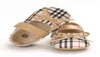 Baby Girl Shoes Bowknot Grid Antislip Soft Sole First Walkers Toddler Spädbarn Kidskor 018M6213320