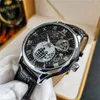 Wristwatches Earth Design And Waterproof Watch Men's Calendar Fully Automatic Mechanical
