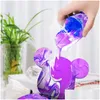 装飾的なオブジェクト図形diy絵画液fluid動物熊ハンドアクリルペイントホームデコレーションドールトイ像ハンディクラフトギフト230 dhaw4