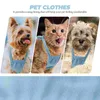 Vêtements pour chiens Vêtements décoratifs pour animaux de compagnie Pyjamas pour chiots pour hommes Party Costume chaud confortable