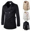 Men's Jackets Autumn Style European And American Oversized Medium Length Coat