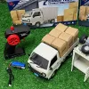 Autos 1:10/1:16 Wpl D12 Simulation Drift Klettern Lkw Rc Modell Auto Led Licht Transport Fracht Fernbedienung Spielzeug geschenk Weihnachten Geschenk