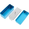 Autoclave 72-hole Car Seat Needle Box Dentist Tool Storage (white) Dental Holder Dentists Accessory Case Burs