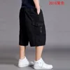 Menshorts Summer överdimensionerade fett bomullsmän last kort casual plusstorlek beskuren byxa sporttaktiska baggy byxor lösa 5xl 6xl