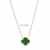 Necklaces designer necklace woman moissanite jewelry men Plated Simple short wide necklace Four-leaf Clover Necklace Necklaces Jewelry 240228