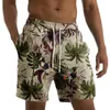 Men's Shorts Men Summer Board 3d Printed Beach Pants Swimsuit 2024 Hawaii Swim Trunks Volleyball Sport Gym Short