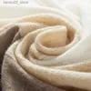 Scarves MERRILAMB Winter Cashmere Shawl Womens Fashion Knitted Patch Work Design Jacquard Twisted Stripe Pattern Soft and Warm Scarf Packaging Q240228