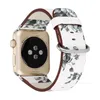 Bracelet en cuir imprimé national de designer pour Apple Watch Ultra 49 mm Band se 41 mm 45 mm 42 mm 38 mm 40 mm 44 mm Bracelet de montre à motif floral iwatch 8 7 6 5 4 3 catégorie