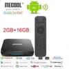 テレビボックススマートテレビボックス32G AMLOGIC S905X2 2.4G WIFI ANDROIDTV MECOOL KM9 PRO ATV ANDROID