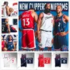 La Clippers 2024 25 Jerseys James Harden Kawhi Leonard Paul George Russell Westbrook Terance Mann Ivica Zubac Norman Powell 2024 City Nah'Shon Hyland Mason Plumle