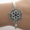 Charm Bracelets 2024 Arrival Real Square Mandala Om Namaste Glass Dome Bracelet Meditation Picture Yoga Jewelry Gift Ht094