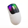 MICE X5 49G GAME LECTURE MONDE BT5.0 / 2,4G Wireless / Typec Wired Trimode, Éclairage RGB, petit ordinateur portable portable exquis