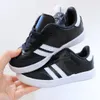 Crianças sapatos casuais sssambas correndo meninos tênis crianças juventude grande criança goma sapato crianças preshcool corredor treinadores preto branco meninas cl w5al #