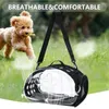 Porteurs de chats chiens universels voyage hors sac transparent cage sac à main respirant espace portable pliable pour les chats